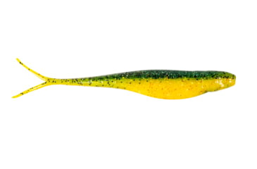 Image of Z-man Scented Jerk Shadz Soft Bait, 5 pack, 4 in, Pro Yellow Perch, SJS4-375PK5