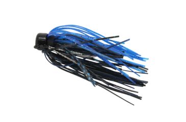Image of Z-man SHROOMZ MICRO FINS JIG3/16ozBLK/BLUE2PK MFJ316-01PK2