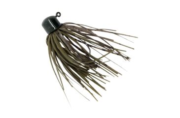 Image of Z-man SHROOMZ MICRO FINS JIG3/16ozGRN PMPKN2PK MFJ316-02PK2
