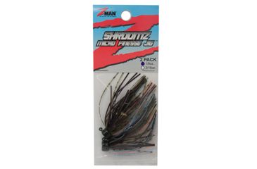Image of Z-man SHROOMZ MICRO FINS JIG3/16ozPOND SCUM2PK MFJ316-06PK2
