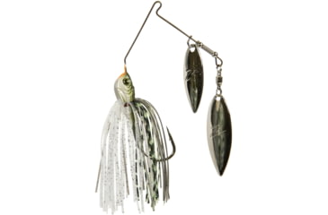 Image of Z-man Slingbladez Power Finesse Double Willow Spinner Baits, 1/4oz, Greenback Shad, SBFW14-03