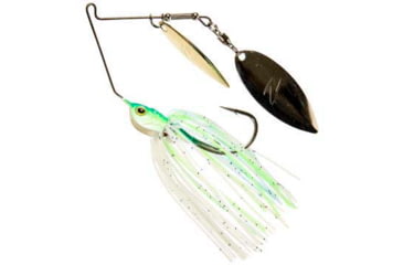 Image of Z-man Slingbladez Power Finesse Double Willow Spinner Bait, 1/4oz, Blue Herring, SBFW14-01