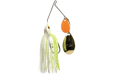 Image of Z-man Slingbladez Power Finesse Indiana Colorado Spinner Baits, 3/8oz, Chartreuse Pearl, SBFT38-02