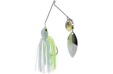 Image of Z-man Slingbladez Willow Colorado Spinnerbait, 1/2oz, Chartreuse Pearl, SBT12-02