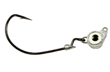 Image of Z-man Texas Eye Jigheads, Glow, 1/4oz, 3 per Pack, TXJH14-03PK3