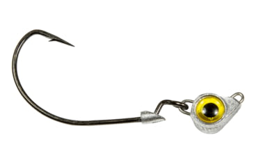 Image of Z-man Texas Eye Jigheads, Gold, 1/4oz, 3 per Pack, TXJH14-04PK3