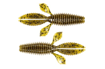 Image of Z-man TRD Bugz Soft Bait, 6, 2.75in, Green Pumpkin, TBUGZ-46PK6