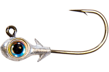 Image of Z-man Trout Eye Finesse Jigheads, Pearl, 1/8oz, 3 per Pack, TEFH18-02PK3