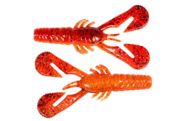 Image of Z-Man Turbo Crawz 4in Fire Craw 6 Pack, TCRAW4-370PK6
