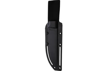 Image of ZA-PAS Knives Urban Tactic G10 Fixed Blade Knife, 9.88in Overall, 5in Black Cerakote Carbon Steel Blade, Black G10 Handle, ABS Sheath, S0032