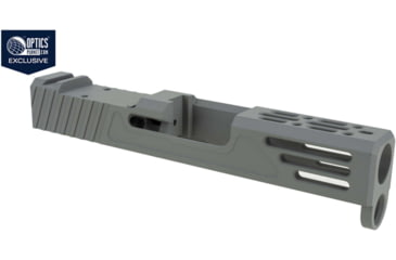 Image of Zaffiri OPMOD Z51M Glock 43/43X Pistol Slide w/RMSc Cut, Light Grey, Zaffiri OPMOD.43.LG