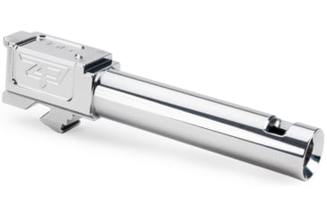 Image of Zaffiri Precision Chunk Ported Pistol Barrel, Glock 19 Gen 1-4, 9mm, Twist 1-10, 416R Stainless Steel, Stainless, ZP.19BCPSS