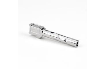 Image of Zaffiri Precision Flush and Crown Glock 17 Gen 3, Glock 17 Gen 4 9mm Luger Non-Threaded Pistol Barrel, 4.37in, 1-10 RH Twist, Polished, Stainless, BA-G17G14-FC-SS