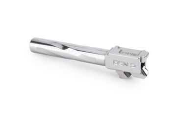 Image of Zaffiri Precision Flush and Crown Glock 17 Gen 5 9mm Luger Non-Threaded Pistol Barrel, 4.42in, 1-10 RH Twist, Polished, Stainless, BA-G17G5-FC-SS