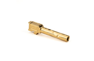 Image of Zaffiri Precision Flush and Crown Glock 19 Gen 3, Glock 19 Gen 4 9mm Luger Non-Threaded Pistol Barrel, 3.90in, 1-10 RH Twist, PVD, Gold, BA-G19G14-FC-GLD
