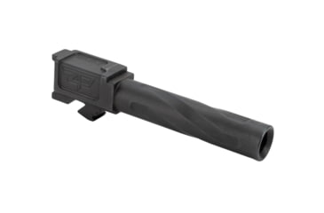 Image of Zaffiri Precision Flush and Crown Glock 19 Gen 5 9mm Luger Non-Threaded Pistol Barrel, 3.95in, 1-10 RH Twist, Nitride, Black, BA-G19G5-FC-BN