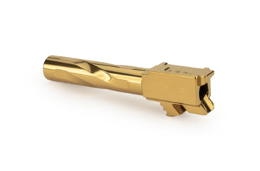 Image of Zaffiri Precision Flush and Crown Glock 19 Gen 5 9mm Luger Non-Threaded Pistol Barrel, 3.95in, 1-10 RH Twist, PVD, Gold, BA-G19G5-FC-GLD