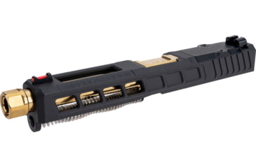 Image of Zaffiri Precision Glock 17 Gen 3 ZPS.3 Complete Upper Threaded RMR Cut, Gold, Black, ZPS.3.17.BLK.CU