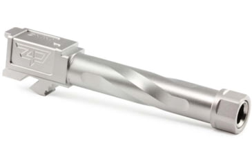 Image of Zaffiri Precision Glock 19 Gen 1-5 Threaded Pistol Barrel, 9mm Caliber, 1/2x28 Threads Per Inch, 416R Stainless Steel, Stainless Steel, ZP.19BTSS
