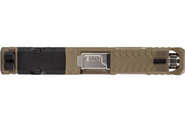 Image of Zaffiri Precision IBS Glock 19 Gen 3 Complete Pistol Slide, Polished, Flat Dark Earth/Stainless, G19G3-IBS-RMR-FDE-CP-SS