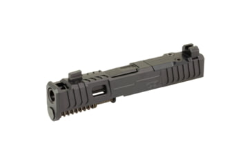 Image of Zaffiri Precision IBS Glock 43X Complete Pistol Slide, Nitride, Black/Black, G43-IBS-RMSc-BLK-CP-BN