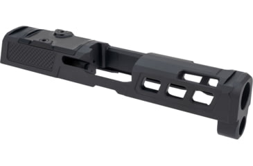Image of Zaffiri Precision P320C Ported Slide RMR Cut, Black, ZPS.P.P320C.BLK