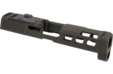 Image of Zaffiri Precision P320C Ported Slide RMR Cut, OD Green, ZPS.P.P320C.OD