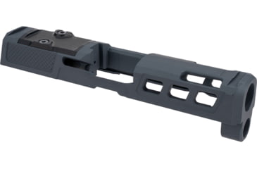 Image of Zaffiri Precision P320C Ported Slide RMR Cut, Sniper Grey, ZPS.P.P320C.SG