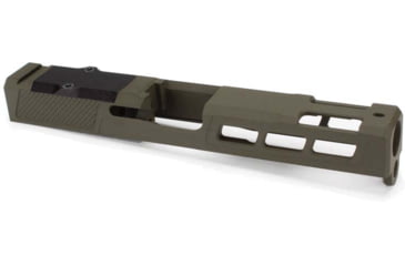 Image of Zaffiri Precision RTS Glock 17 Gen 3 ZPS.P RMR Cut Slide, Olive Drab OD Green, ZPS.P.17.OD