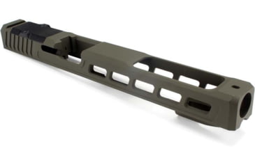 Image of Zaffiri Precision RTS Glock 17L Gen 3 ZPS.3 RMR Cut Slide, Olive Drab OD Green, ZPS.3.17L.OD