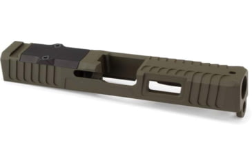Image of Zaffiri Precision RTS Glock 19 Gen 3 ZPS.1 RMR Cut Slide, Olive Drab OD Green, ZPS.1.19.OD