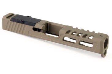 Image of Zaffiri Precision RTS Glock 17 Gen 3 ZPS.2 Pistol Slide RMR Cut, Flat Dark Earth, Small, ZPS.2.17.FDE