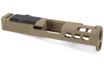 Image of Zaffiri Precision RTS Glock 26 Gen 3&amp;4 ZPS.P Pistol Slide RMR Cut, Flat Dark Earth, Small, ZPS.P.26.FDE