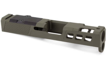 Image of Zaffiri Precision RTS Glock 26 Gen 3&amp;4 ZPS.P Pistol Slide RMR Cut, Olive Drab, Small, ZPS.P.26.OD
