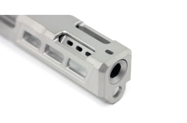 Image of Zaffiri Precision Side Ported Glock 19 Gen 3, Glock 19 Gen 4 9mm Luger Non-Threaded Pistol Barrel, 3.90in, 1-10 RH Twist, Polished, Stainless, BA-G19G14-SP-SS