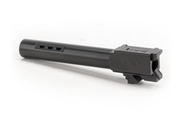 Image of Zaffiri Precision Side Ported Glock 17 Gen 5 9mm Luger Non-Threaded Pistol Barrel, 4.42in, 1-10 RH Twist, Nitride, Black, BA-G17G5-SP-BN