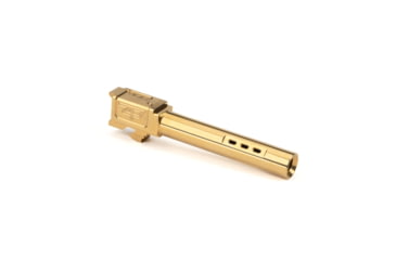 Image of Zaffiri Precision Side Ported Glock 17 Gen 5 9mm Luger Non-Threaded Pistol Barrel, 4.42in, 1-10 RH Twist, PVD, Gold, BA-G17G5-SP-GLD