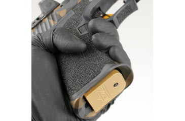 Image of Zaffiri Precision Standard Size Magazine Plate, Titanium Nitride, ZP.MP.G