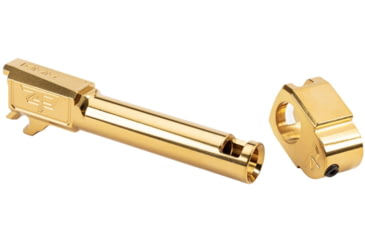Image of Zaffiri Precision Threadless Comp Pistol Barrel, Sig Sauer P365, 9mm, Twist 1-10, 17-4 Stainless Steel, Gold, ZP.365BTCG