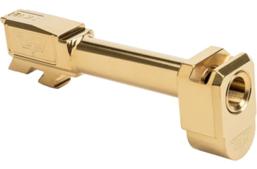 Image of Zaffiri Precision Threadless Compensator 9mm Fits G43/43X Gold Stainless Steel, ZP.43BTCG