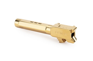 Image of Zaffiri Precision Top Ported Glock 19 Gen 5 9mm Luger Non-Threaded Pistol Barrel, 3.95in, 1-10 RH Twist, PVD, Gold, BA-G19G5-TP-GLD