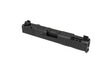 Image of Zaffiri Precision Z Series Ported Glock 19 Gen 3 Complete Pistol Slide, Nitride, Black/Black, G19G3-ZP-RMR-BLK-SP-BN