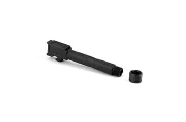 Image of Zaffiri Precision Glock 19 Gen 3, Glock 19 Gen 4 9mm Luger Threaded Pistol Barrel, 4.50in, 1-10 RH Twist, Nitride, Black, BA-G19G15-TH-BN