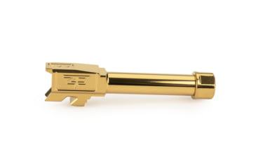 Image of Zaffiri Precision Glock 43X 9mm Luger Threaded Pistol Barrel, 3.90in, 1-10 RH Twist, PVD, Gold, BA-G43-TH-GLD