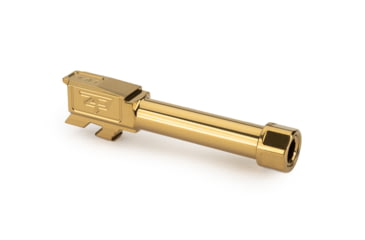 Image of Zaffiri Precision Glock 43X 9mm Luger Threaded Pistol Barrel, 3.90in, 1-10 RH Twist, PVD, Gold, BA-G43-TH-GLD