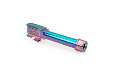 Image of Zaffiri Precision Glock 43X 9mm Luger Threaded Pistol Barrel, 3.90in, 1-10 RH Twist, PVD, Spectrum, BA-G43-TH-SPC