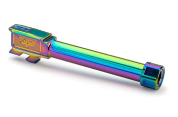 Image of Zaffiri Precision Glock 48 9mm Luger Threaded Pistol Barrel, 4.68in, 1-10 RH Twist, PVD, Spectrum, BA-G48-TH-SPC