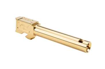 Image of Zaffiri Precision IBS Glock 17 Gen 3, Glock 17 Gen 4 9mm Luger Non-Threaded Pistol Barrel, 4.37in, 1-10 RH Twist, PVD, Gold, BA-G17G14-CP-GLD