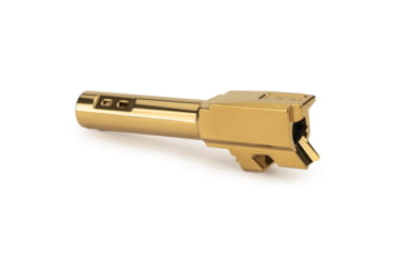 Image of Zaffiri Precision Side Ported Glock 43X 9mm Luger Non-Threaded Pistol Barrel, 3.06in, 1-10 RH Twist, PVD, Gold, BA-G43-SP-GLD