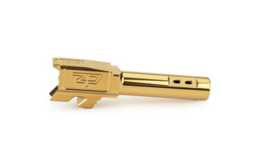 Image of Zaffiri Precision Side Ported Glock 43X 9mm Luger Non-Threaded Pistol Barrel, 3.06in, 1-10 RH Twist, PVD, Gold, BA-G43-SP-GLD